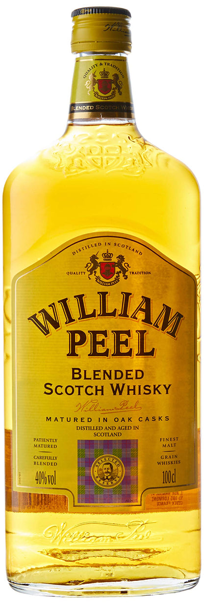 Scotch W. William Peel Old 40% 1L