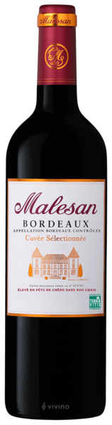 MALESAN Bordeaux Rouge 75CL